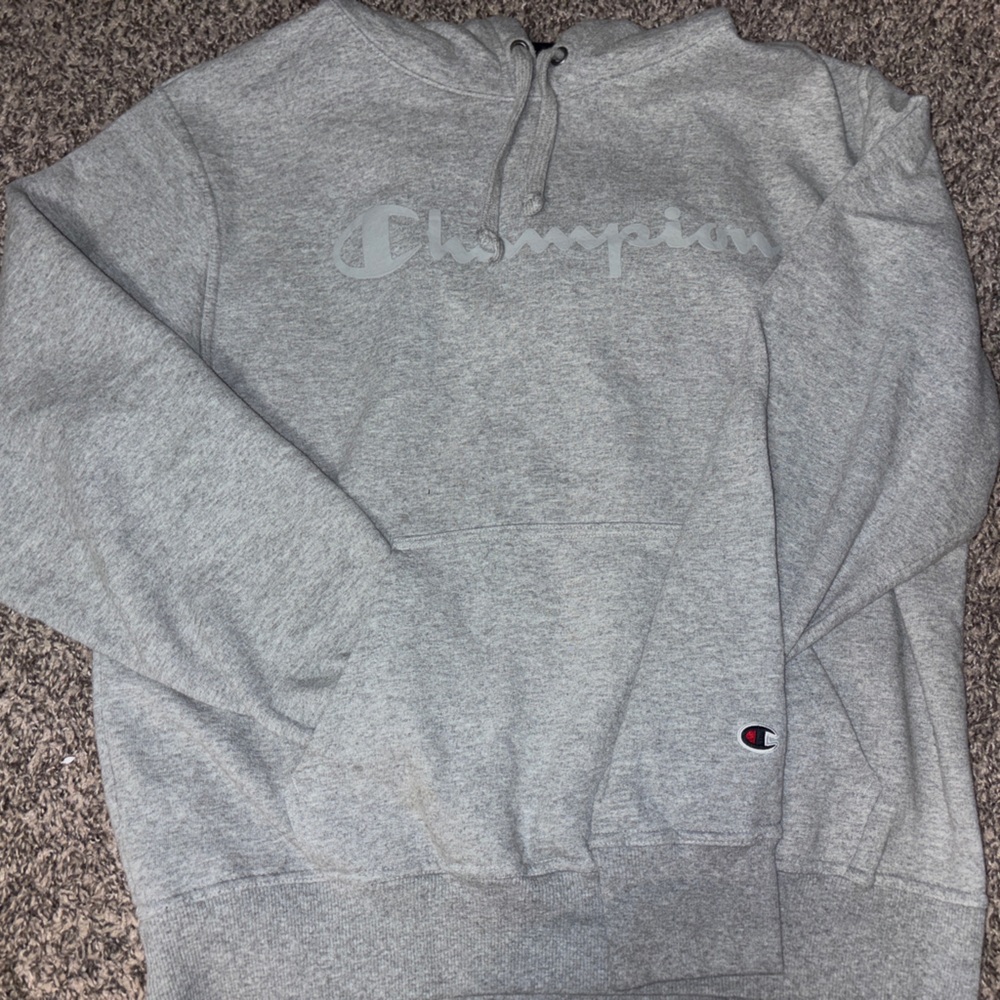Champion Heather Gray Pullover